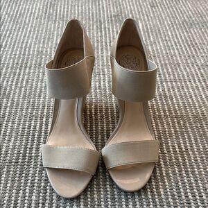 Vince Camuto Tan Wedge Sandals